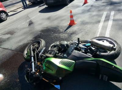В Смоленской области в аварии пострадал подросток-мотоциклист