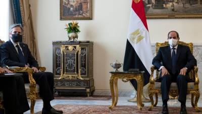 Блинкен: США и Египет будут вместе работать над укреплением перемирия в Газе