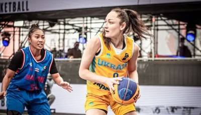 Женская сборная Украины по баскетболу 3×3 — вторая в группе после стартовых матчей отбора на ОИ-2020