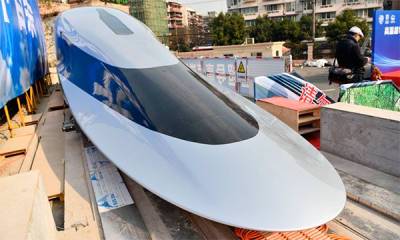 В Китае построят испытательную линию для поездов на магнитной подушке со скоростью до 1000 км/ч