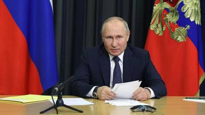 Путин рассказал о сохранении устойчивой работы ОПК на фоне пандемии коронавируса