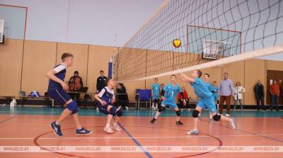 Волейболисты Гродненской ОСДЮШОР выиграли "Мяч над сеткой" среди юношей и девушек 2008 года рождения