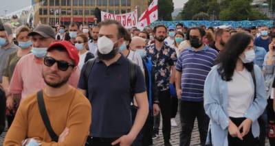 "Защитники ущелья Риони" извинились перед жителями Тбилиси и уехали