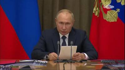 Владимир Путин - Путин сообщил о выполнении гособоронзаказа в 2020 году на 99,98% - piter.tv