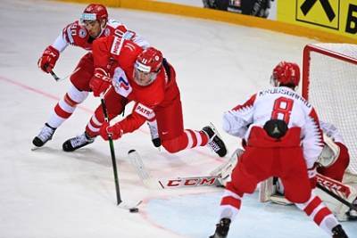 Сборная России по хоккею всухую обыграла Данию на чемпионате мира