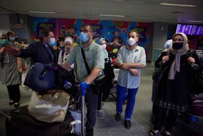 В Киев прибыло 109 украинцев из Сектора Газа