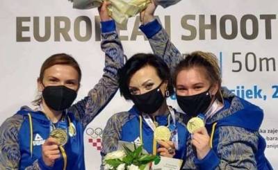 Украина завоевала «золото» чемпионата Европы по стрельбе