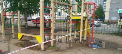 Часть детского городка на Древлянке в Петрозаводске пойдет под снос