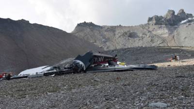 В Швейцарии потерпел крушение военный самолет