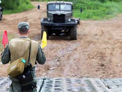 Военные навели понтонную переправу для жителей населенных пунктов Приморского края