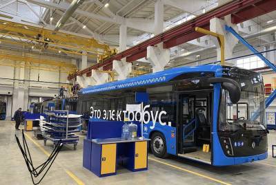 60% электробусов из новой поставки соберут на заводе в Москве