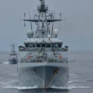 В Черном море прошли совместные учения ВМС Украины и Британии
