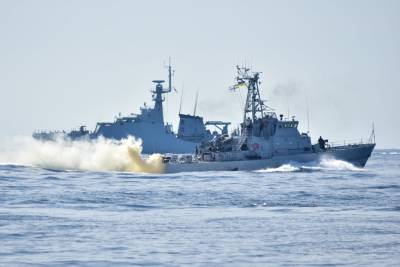 Военно-морские силы Украины совместно с Британией провели учения в Черном море
