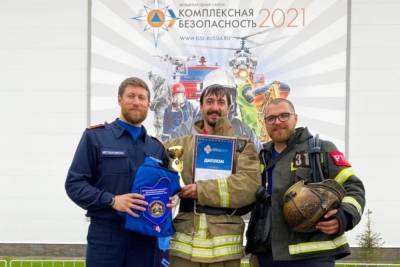 Огнеборец из Серпухова стал призером Всероссийских соревнований