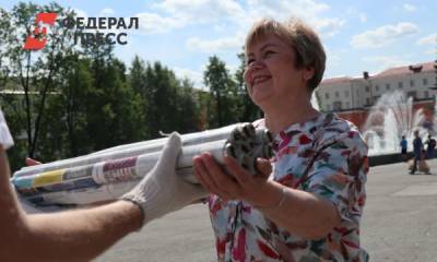 Жители Первоуральска принесли на переработку тонну мусора за два часа