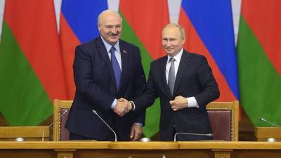 В Кремле сообщили дату переговоров Путина и Лукашенко