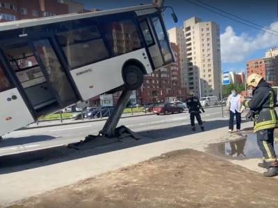 ТАСС: В Петербурге в ДТП с участием автобуса сильнее всех пострадал водитель