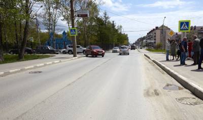 Качество ремонта Комсомольской проверили мэр и общественники Южно-Сахалинска