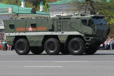 Минобороны РФ: На «Армии-2021» военные впервые покажут новейший бронеавтомобиль «Тайфун»