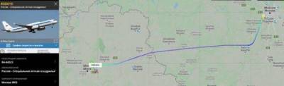 Самолет с руководством российского ФСБ приземлился в аэропорт Гомель