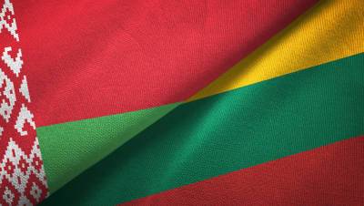В Литве на территорию посольства Белоруссии бросили бутылки с краской