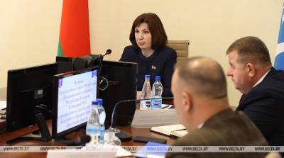 Кочанова встретилась с председателями Брестского областного и районных советов депутатов