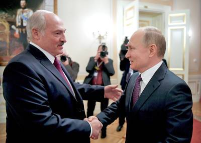 В Кремле назвали темы переговоров Путина и Лукашенко в Сочи
