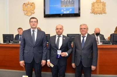 В Законодательном Собрании Нижегородской области вручили награды региональным благотворителям