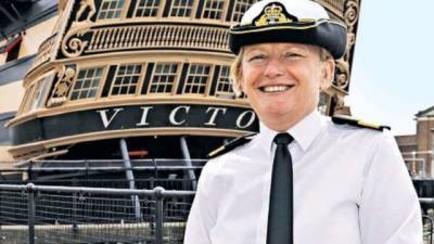 Адмиралом британского Королевского флота впервые за 500 лет стала женщина