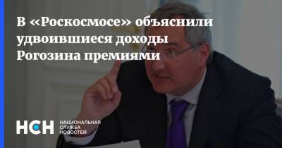 В «Роскосмосе» объяснили удвоившиеся доходы Рогозина премиями