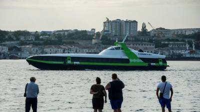 Рейсы «Кометы» на подводных крыльях запустят с 1 июня у берегов Крыма