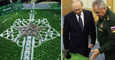 "Какой красивый!": Путин оценил макет музея Вооружённых сил, представленный Шойгу