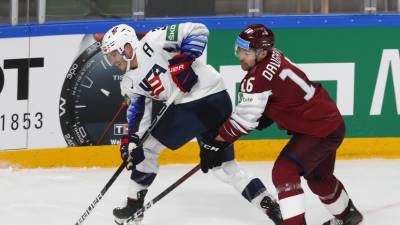 Тревор Мур - Сборная США победила команду Латвии на ЧМ по хоккею - russian.rt.com - Англия - Рига - Латвия