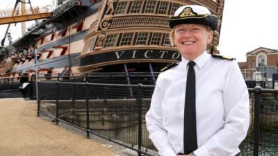 Британский флот впервые за свою историю произвëл женщину в контр-адмиралы