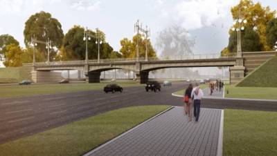 Путепровод над Пулковским шоссе реконструируют к следующему Дню города
