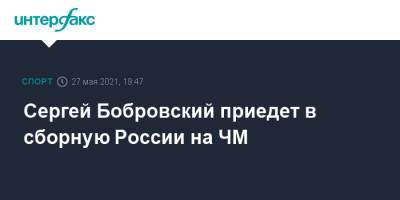 Сергей Бобровский приедет в сборную России на ЧМ