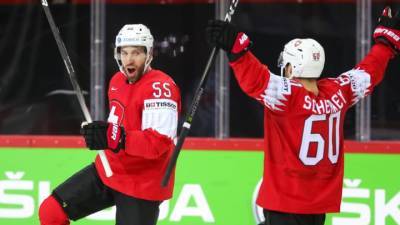 Хоккеисты Швейцарии разгромили Словакию на чемпионате мира