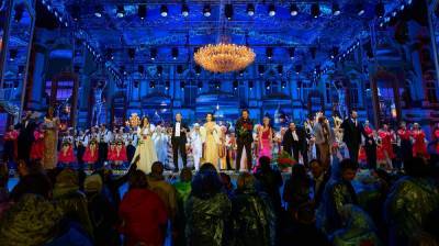 В пятницу концерт на Дворцовой посетят свыше 15 тысяч горожан