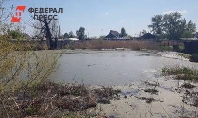 Как жители подтопляемого поселка под Челябинском остались без воды: дело рук самих утопающих