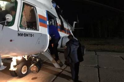 Вертолет МЧС доставил в Хабаровск семью, пострадавшую в ДТП
