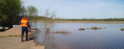 В Тайшетском районе уровень воды в реке Бирюса начал снижаться