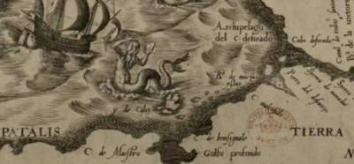 НЛО и русалка — почему на карте 16 века изображен инопланетный корабль (+видео)
