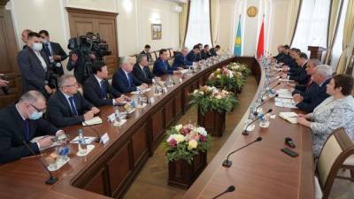 Казахстан и Белоруссия обсудили сотрудничество в рамках СНГ и ЕАЭС