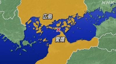 Возле Японии столкнулись два грузовых судна
