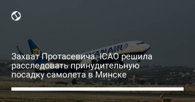 Захват Протасевича. ICAO решила расследовать принудительную посадку самолета в Минске