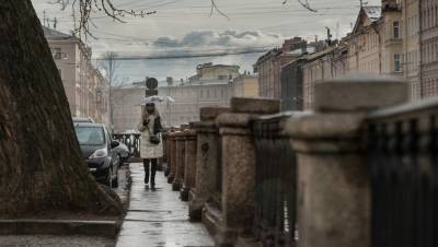 Холодный фронт принёс в Петербург дожди и похолодание