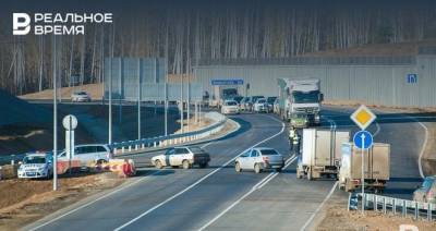 На ряде участков трассы М-7 в Татарстане ограничили скорость до 50 км/ч