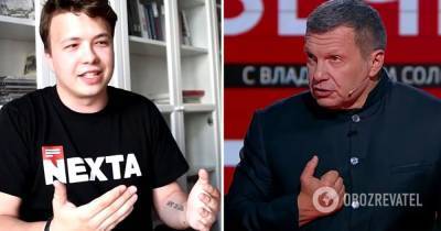 Владимир Соловьев предложил выдать Романа Протасевича ДНР
