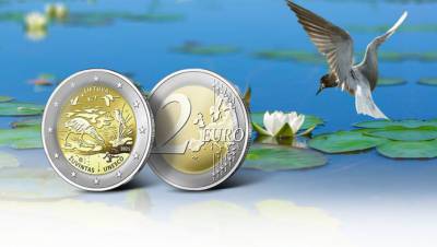 В Литве на памятных монетах перепутали литовский и латышский языки