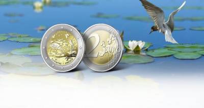 Литовский монетный двор перепутал Латвию и Литву